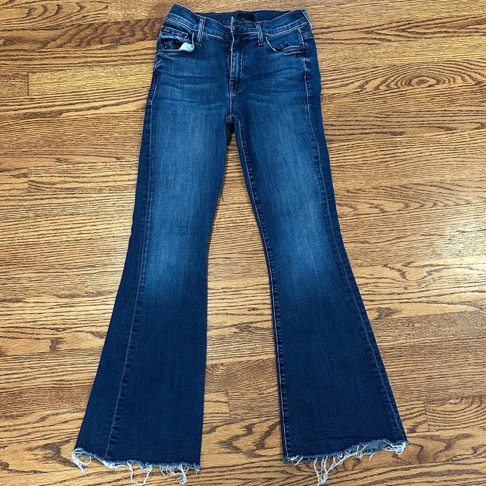MOTHER Denim The weekender Fray Size 24 color Mint Condition